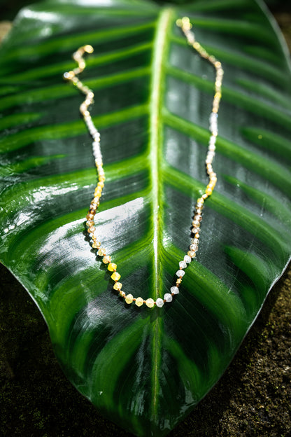 Shaded Diamond & Gold Strand