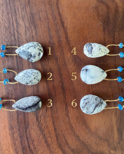 Dendritic Opal Rainbow Drop