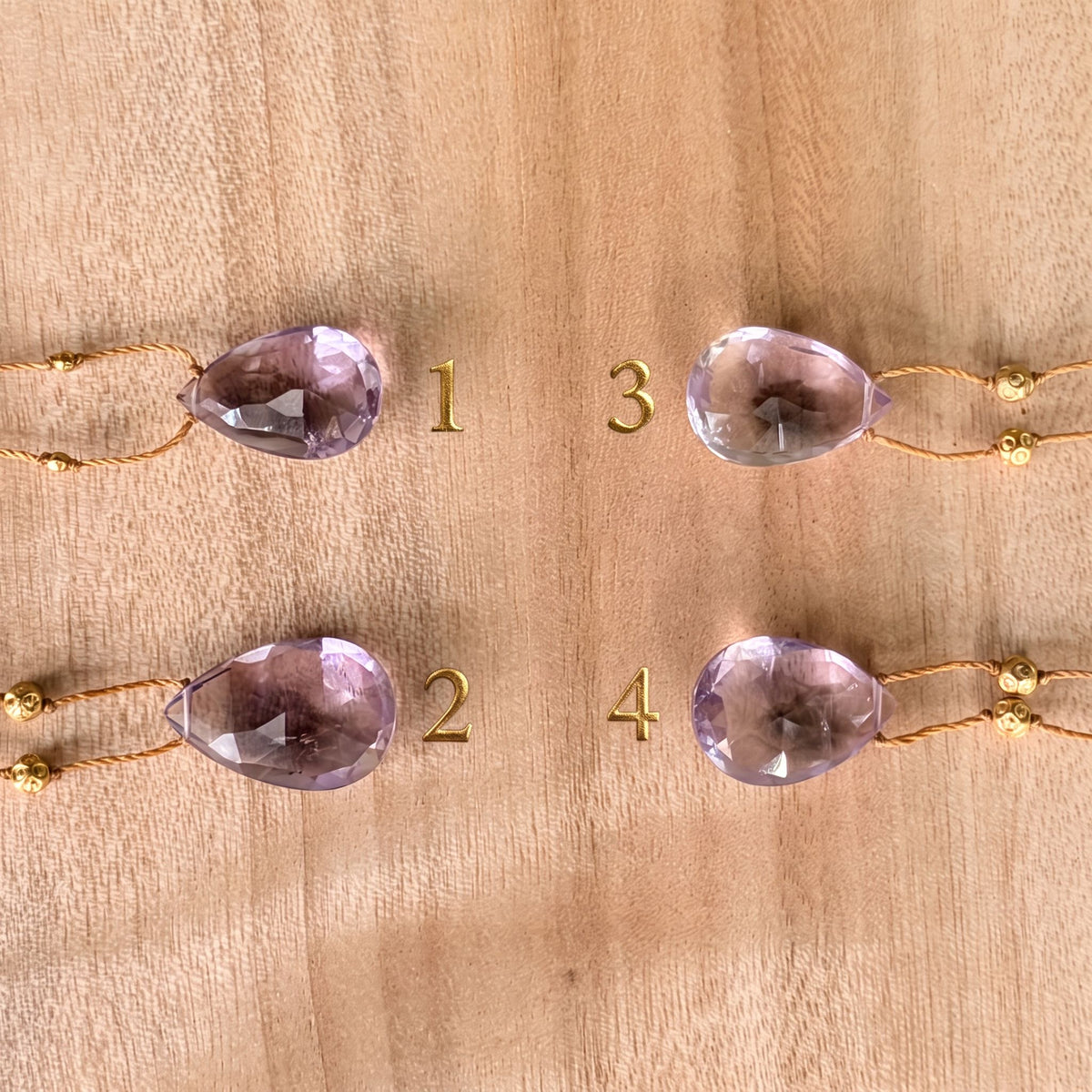 Lavender Amethyst Alohi Drop