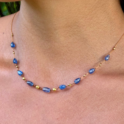 Blue Kyanite Nohie