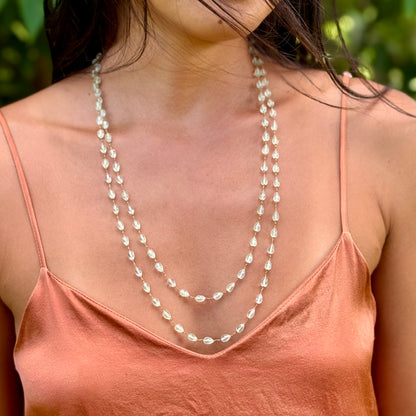 Prhenite Drop Lei