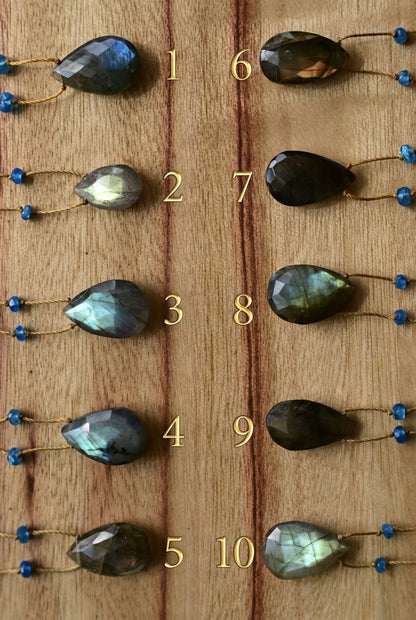 Labradorite Rainbow Drop