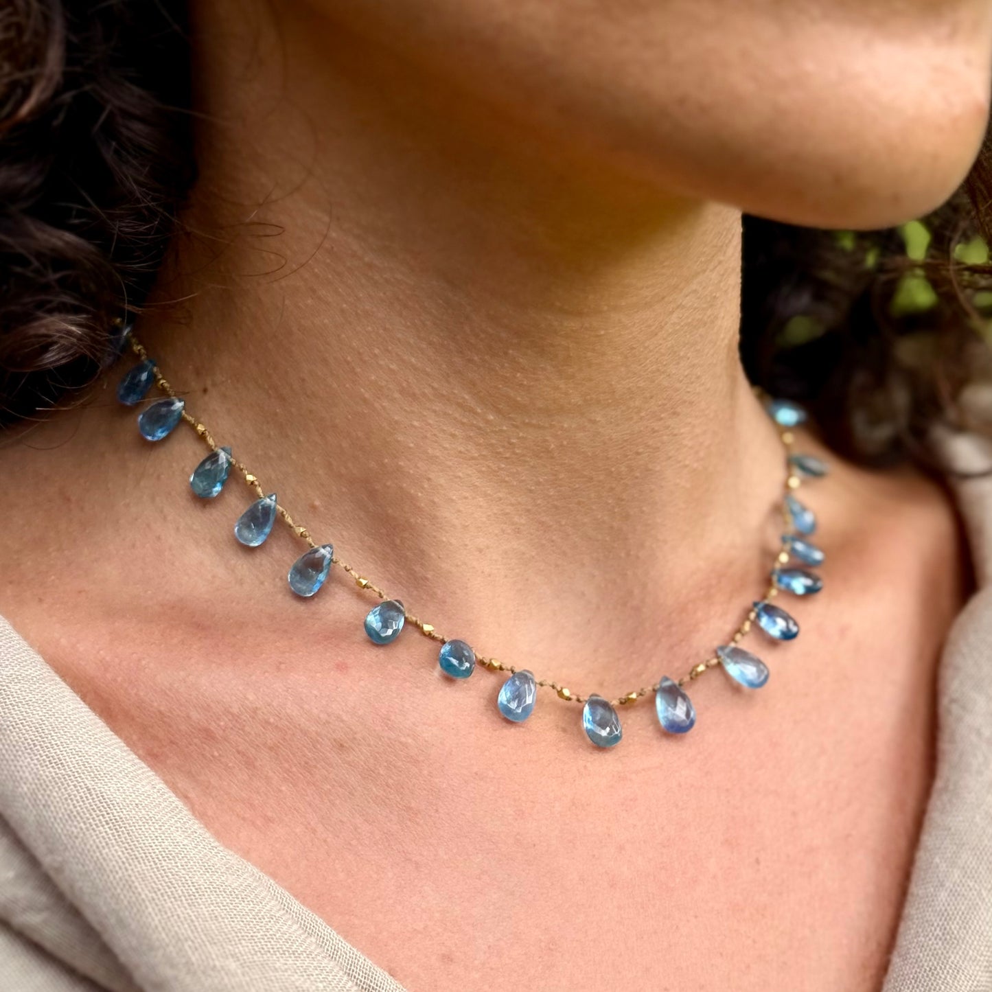 Aquamarine & Gold Ali'i