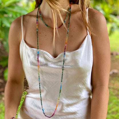 Zambian Emerald Rainbow Lei