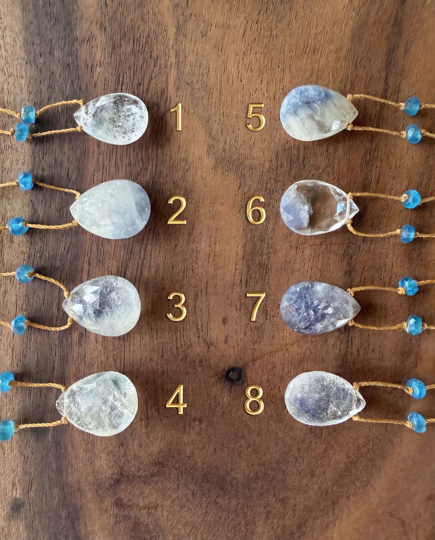 Dumortierite Rainbow Drop