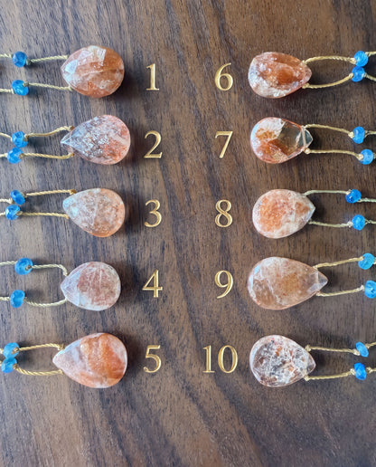 Sunstone Rainbow Drop