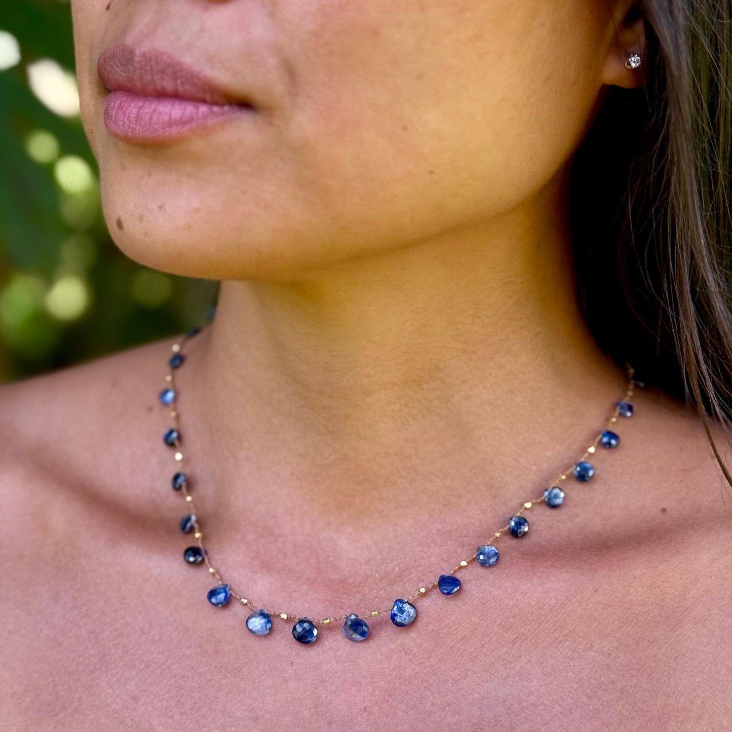 Blue Kyanite & Gold Ali’i