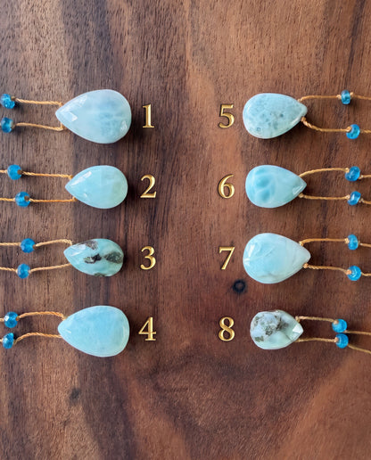 Larimar Rainbow Drop