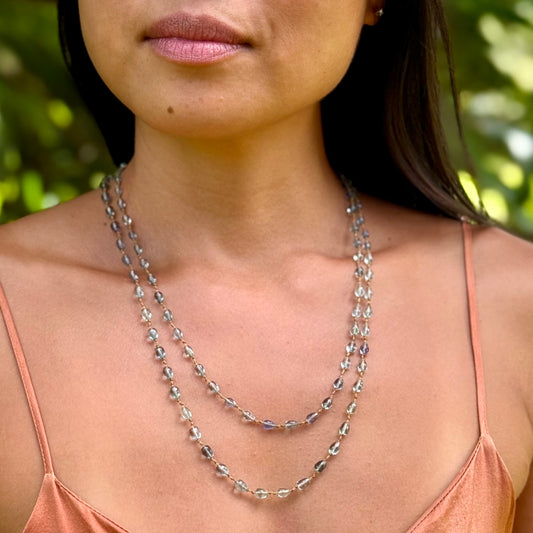Fluorite Drop Lei