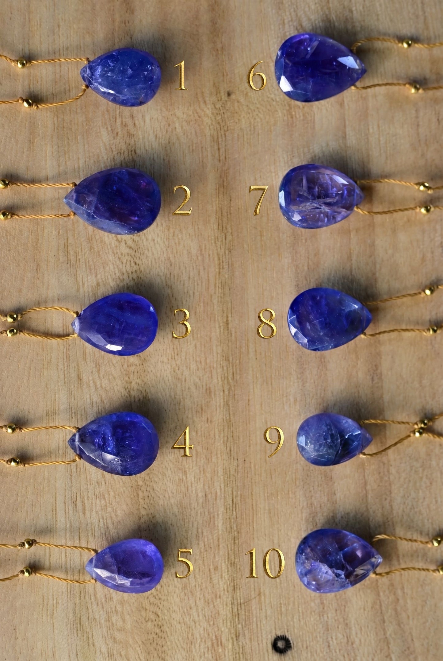 Tanzanite Alohi Drop