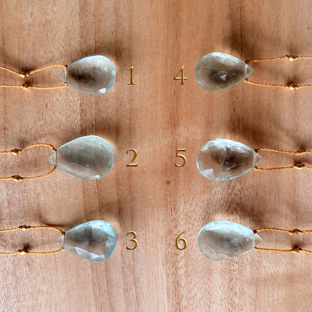 Green Fluorite Alohi Drop