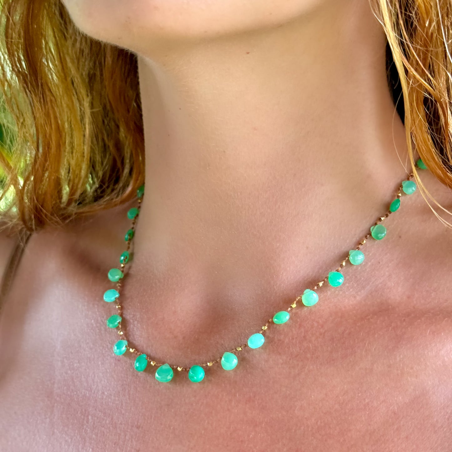Chrysoprase & Gold Ali’i