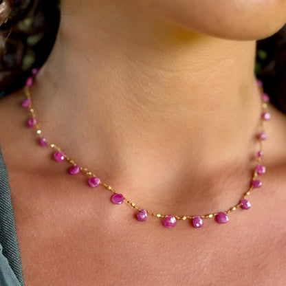 Fuchsia Sapphire & Gold Ali’i