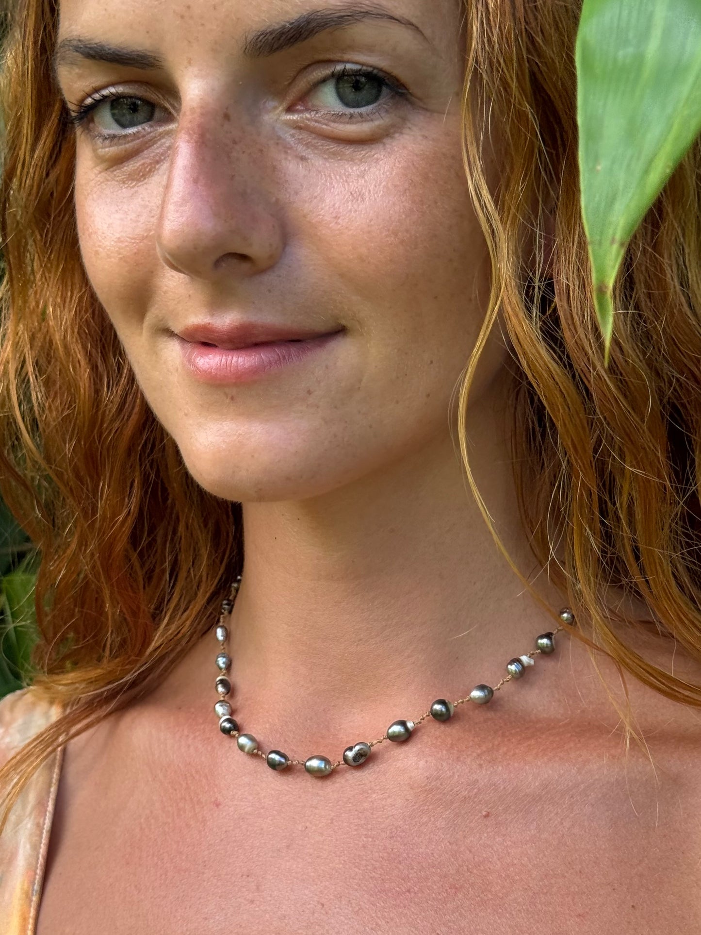 Tahitian Keshi Ovals Necklet