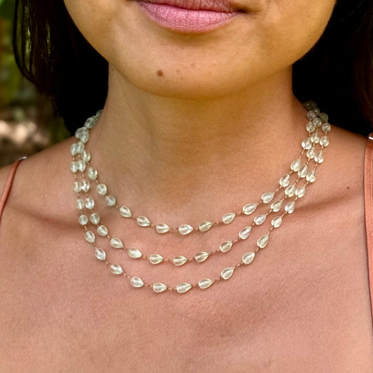 Prhenite Drop Lei