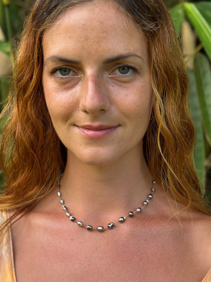 Tahitian Keshi Ovals Necklet
