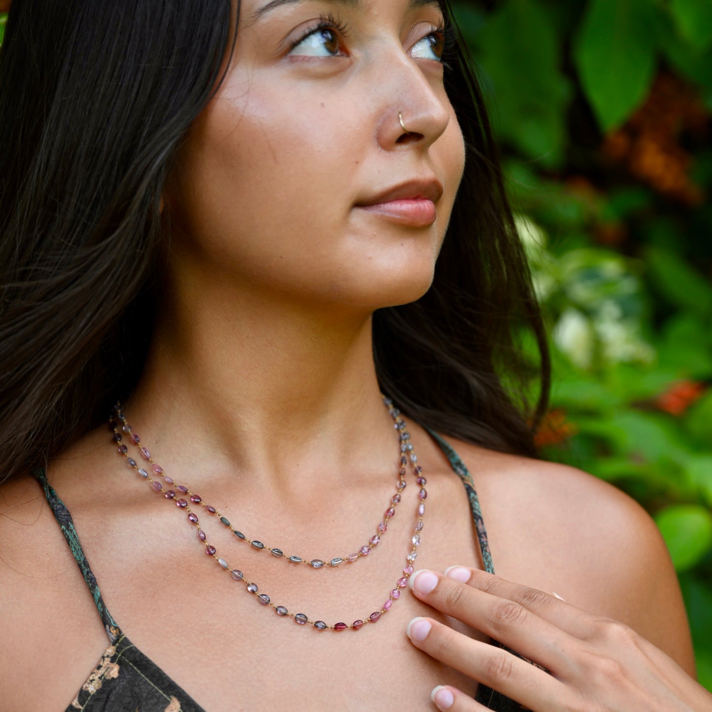 Shaded Multi-Spinel Lei