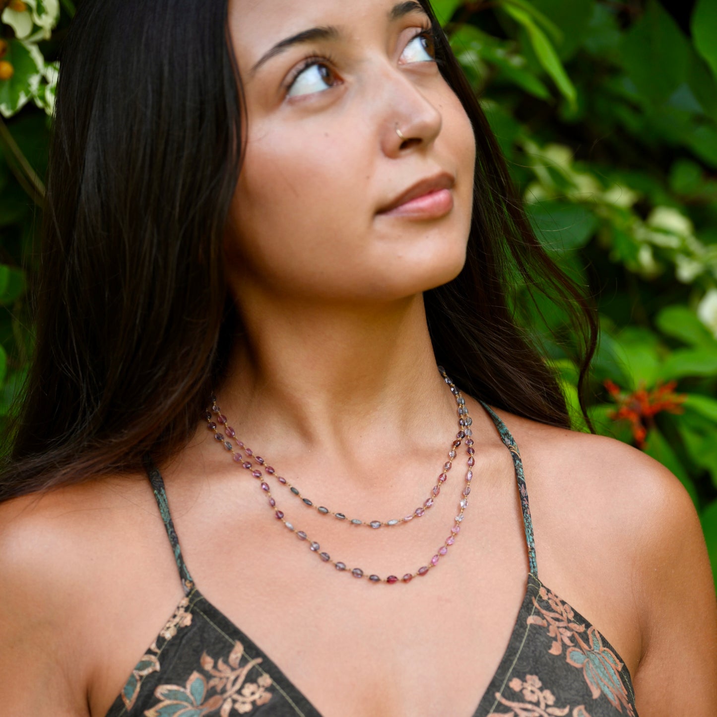 Shaded Multi-Spinel Lei