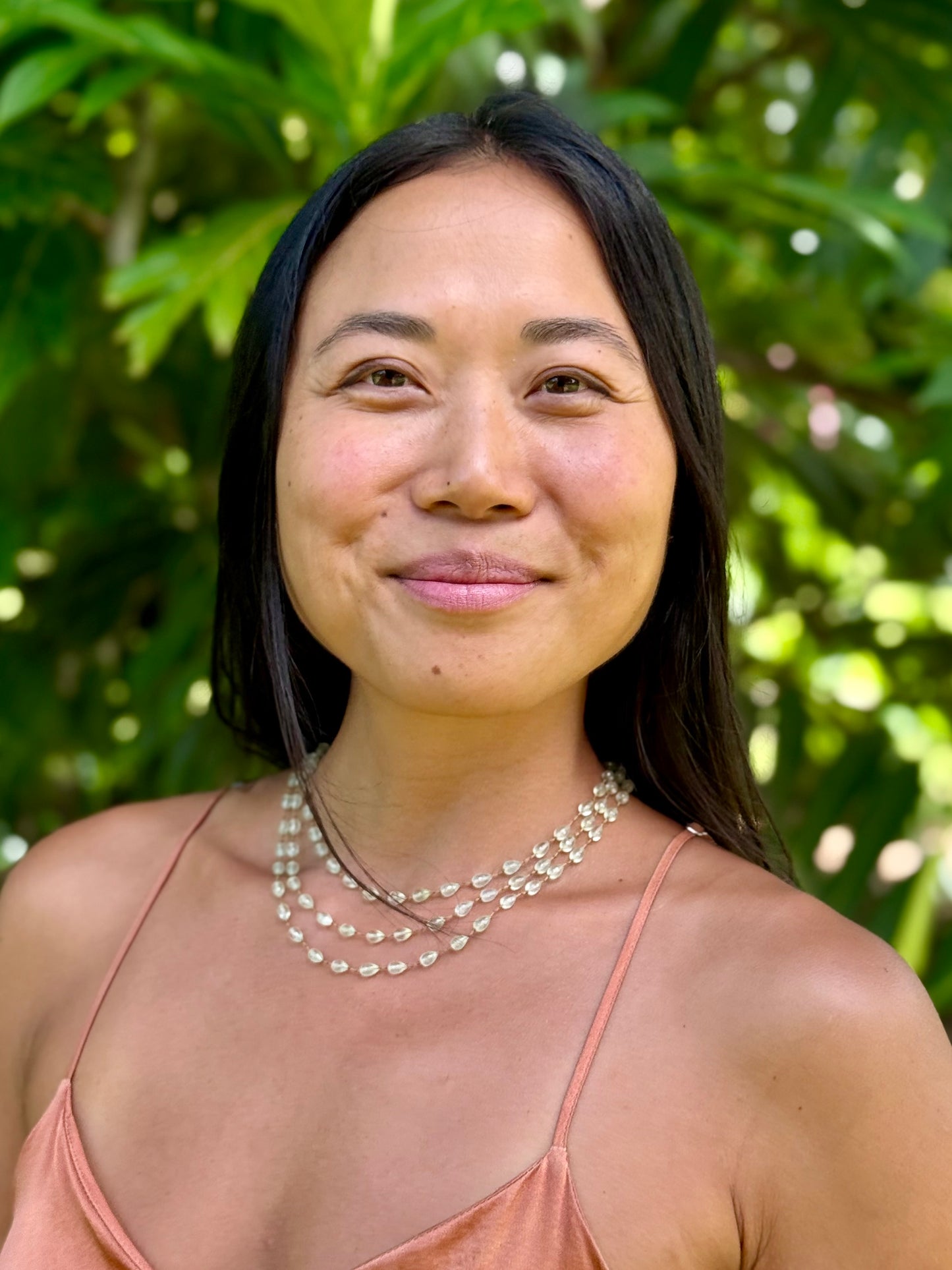 Prhenite Drop Lei