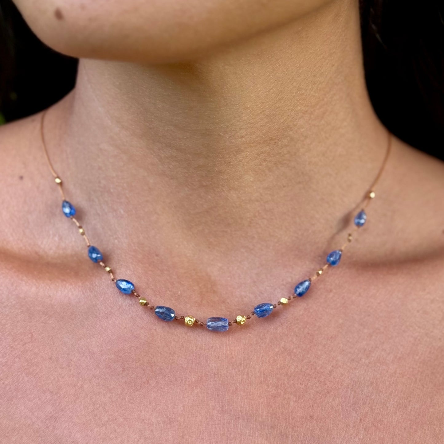Blue Kyanite Nohie