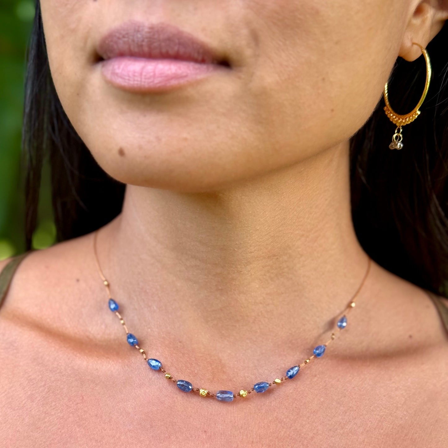Blue Kyanite Nohie