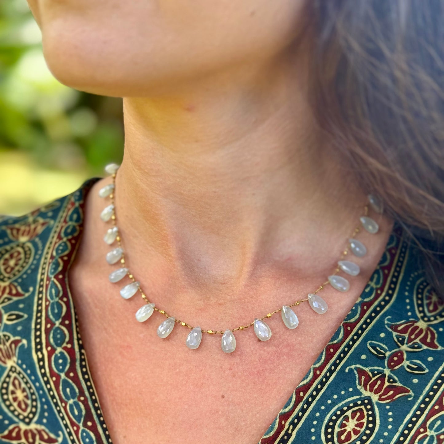 Silver Moonstone & Gold Ali’i
