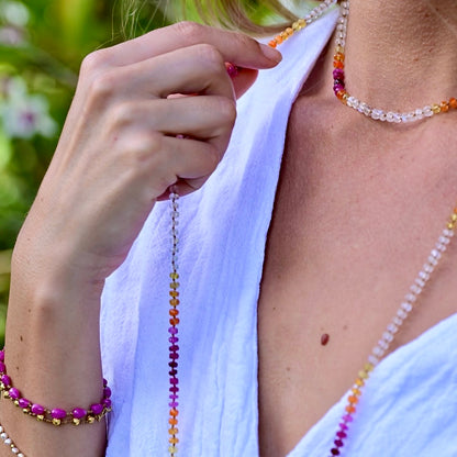 Moonstone Sunset Lei
