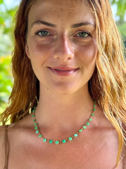 Chrysoprase & Gold Ali’i