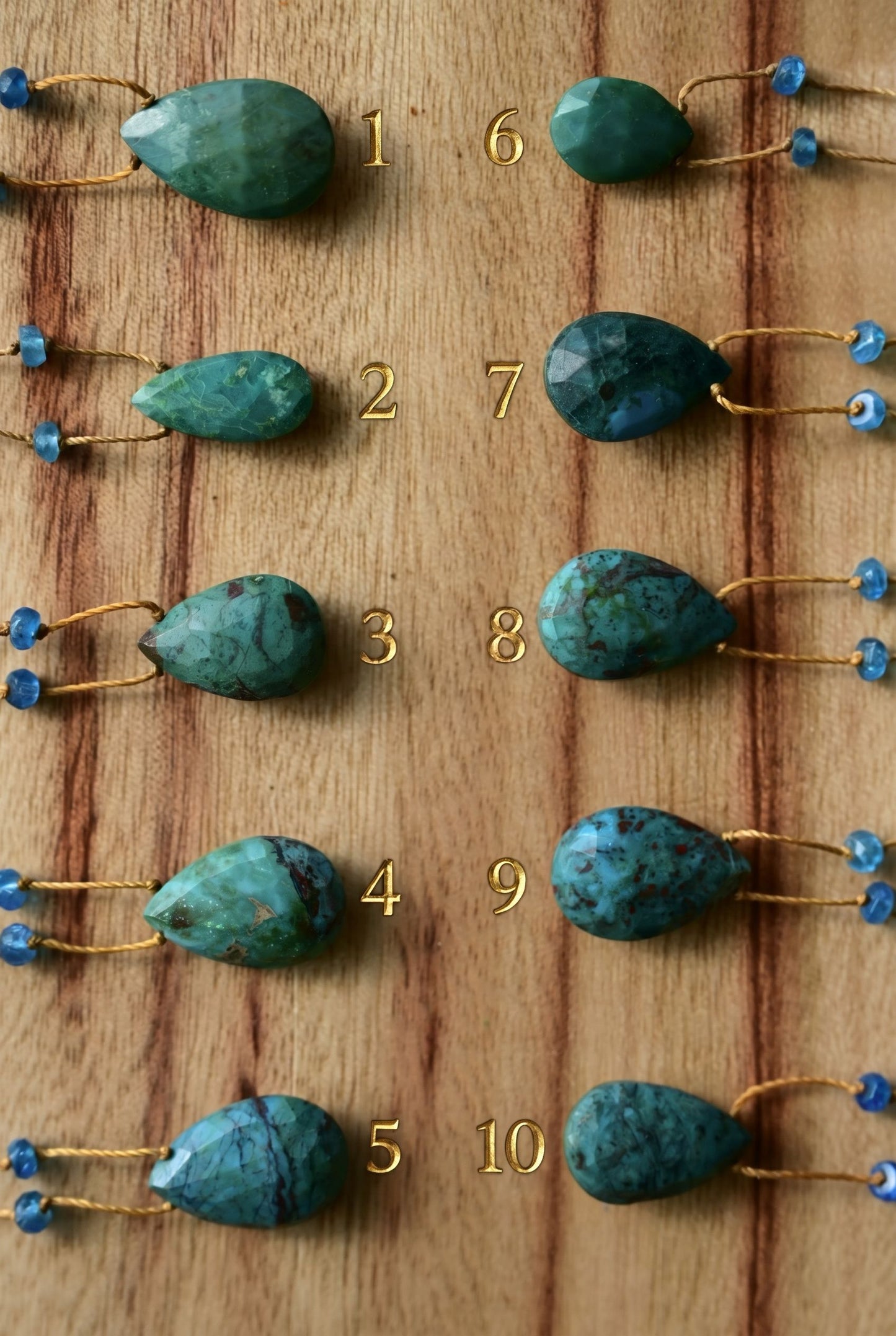 Chrysocolla Rainbow Drop