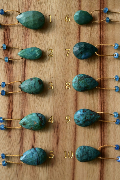 Chrysocolla Rainbow Drop