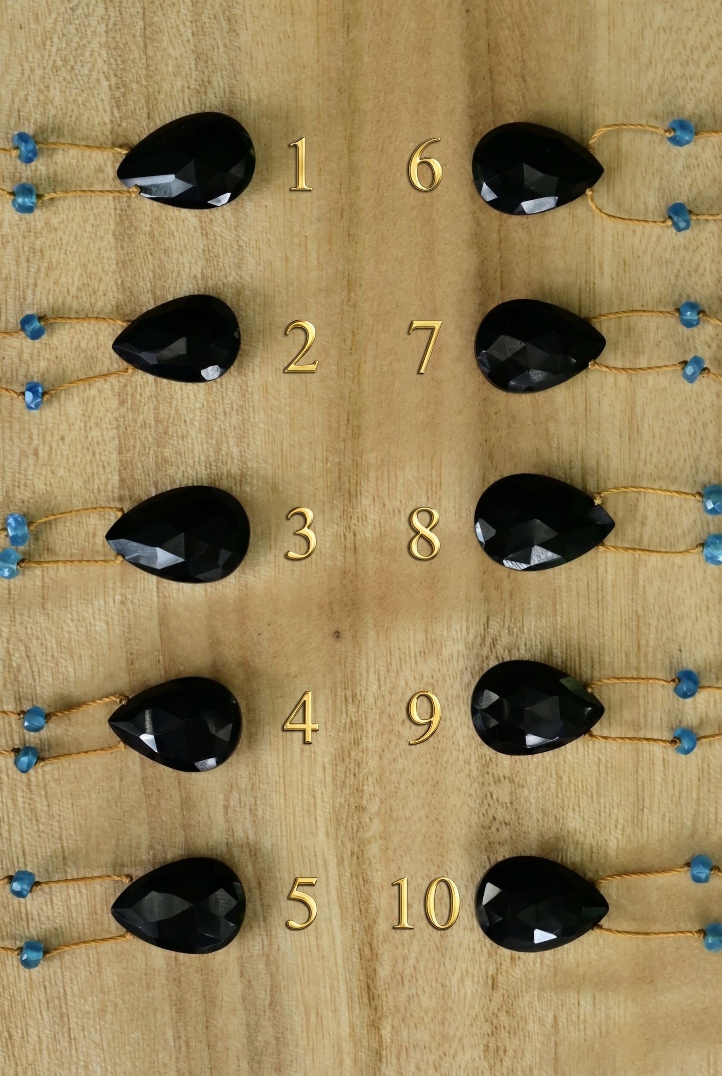Black Jade Rainbow Drop