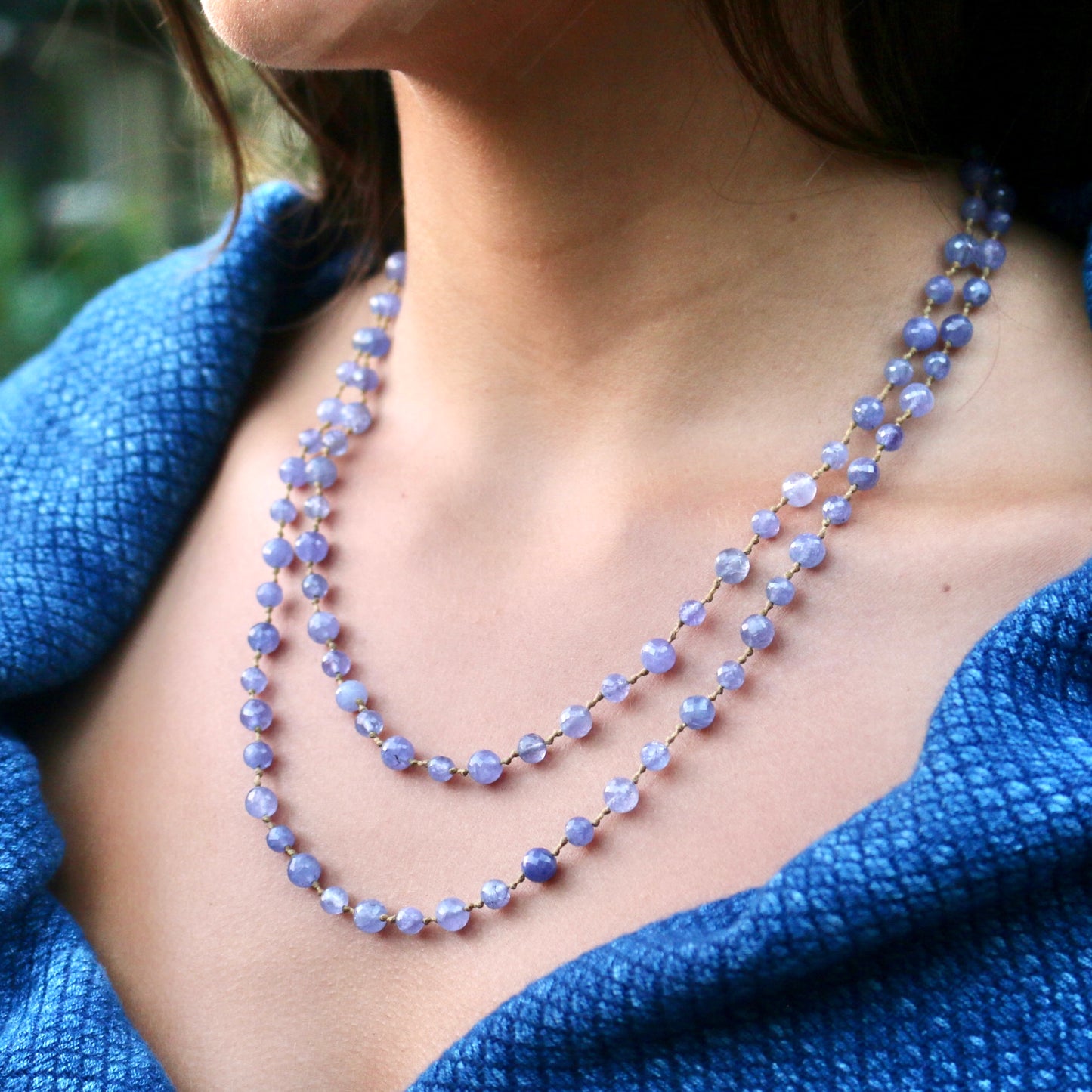 Tanzanite Mala