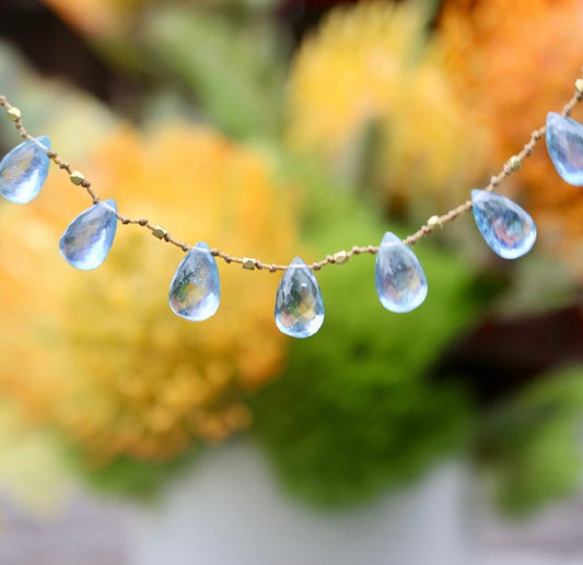 Spirit Weavers Aquamarine & Gold Ali’i