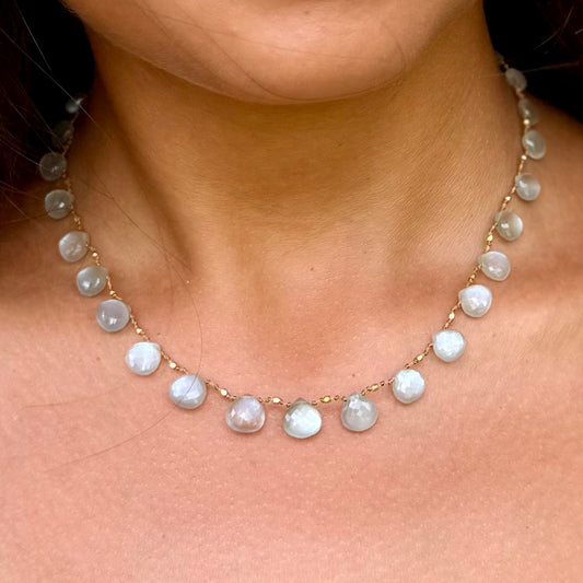 Silver Moonstone & Gold Ali’i