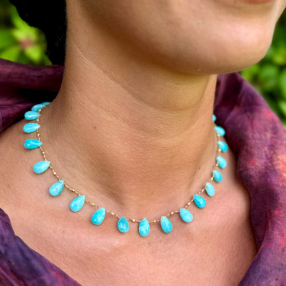 Aqua Amazonite & Gold Ali'i