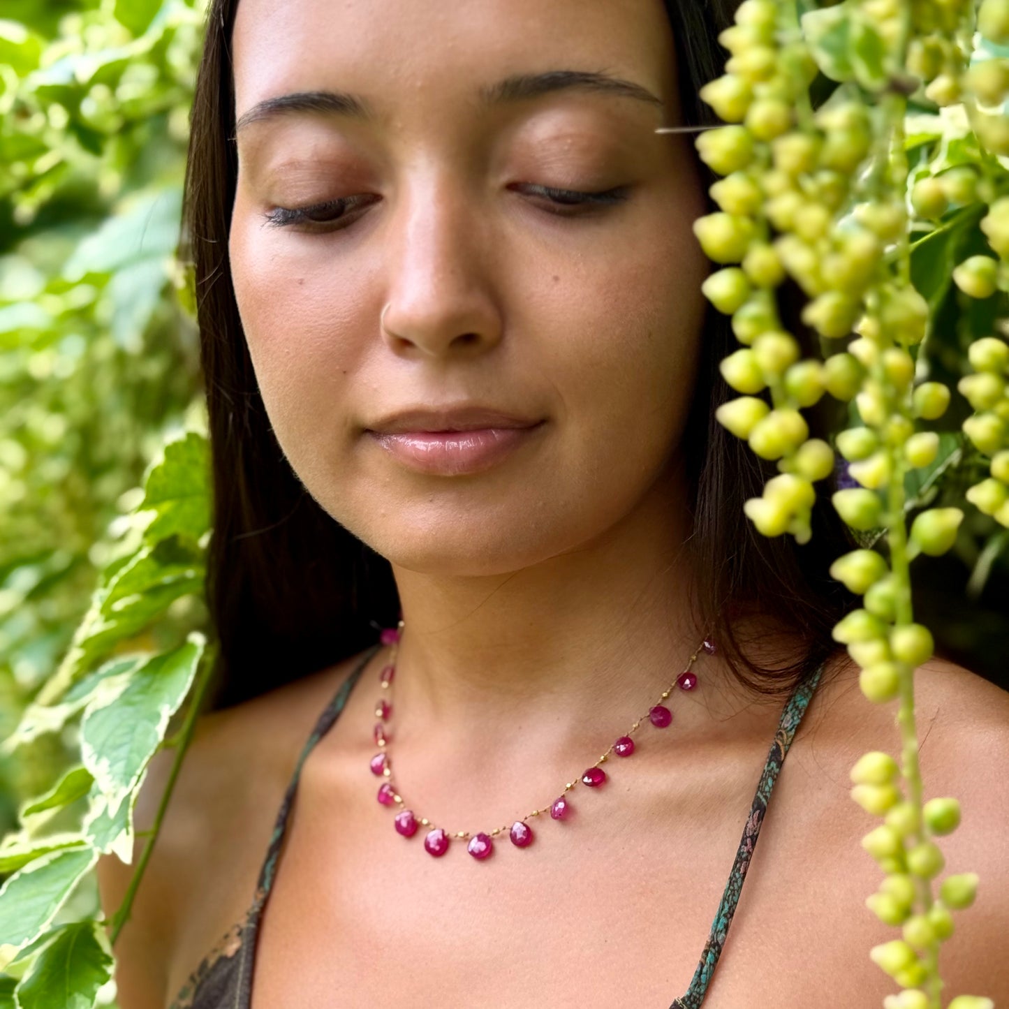 Hot Pink Sapphire & Gold Ali'i