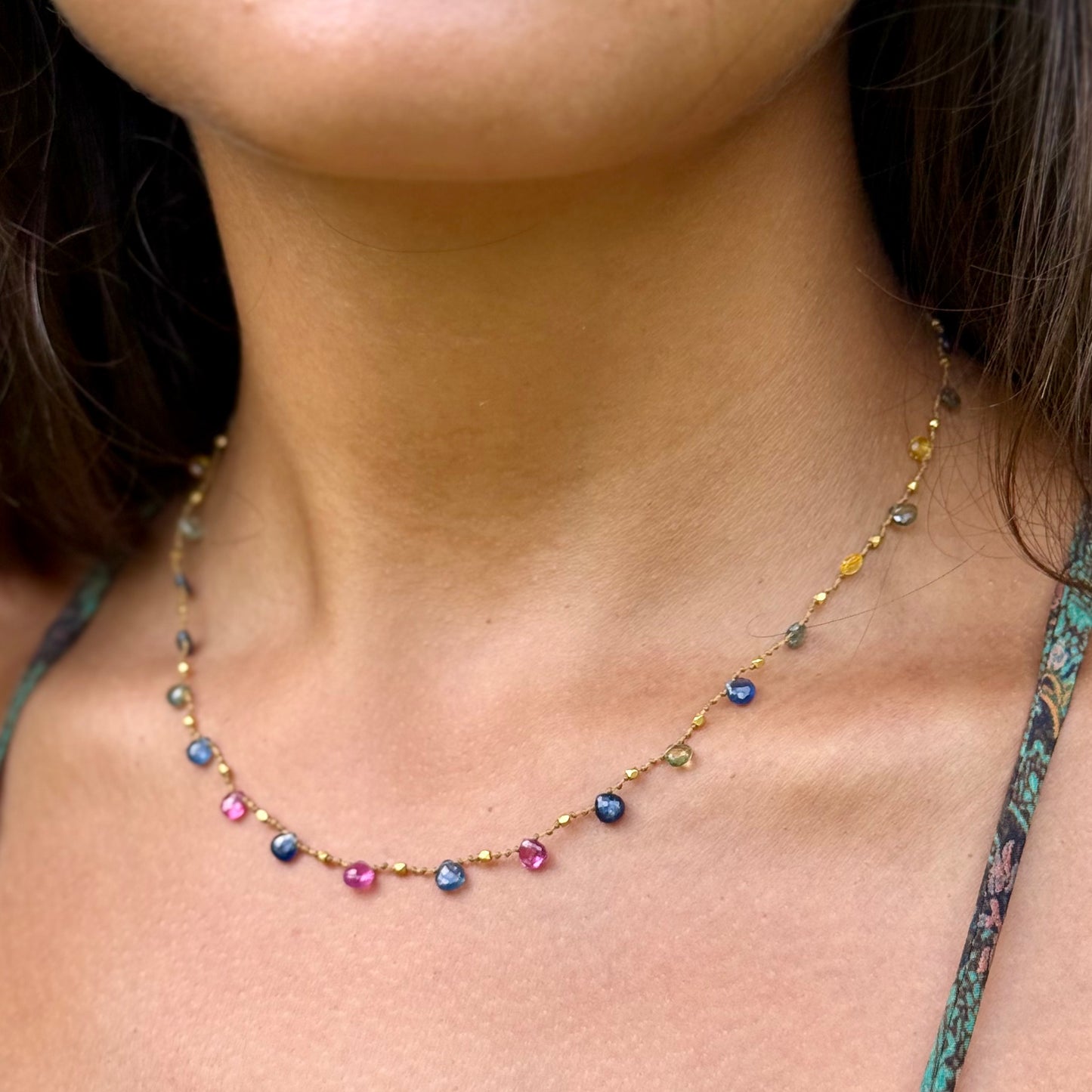 Multi-Sapphire & Gold Ali'i