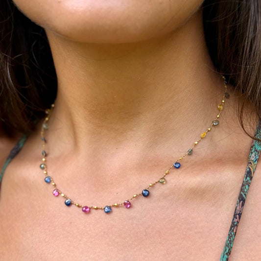 Multi-Sapphire & Gold Ali'i