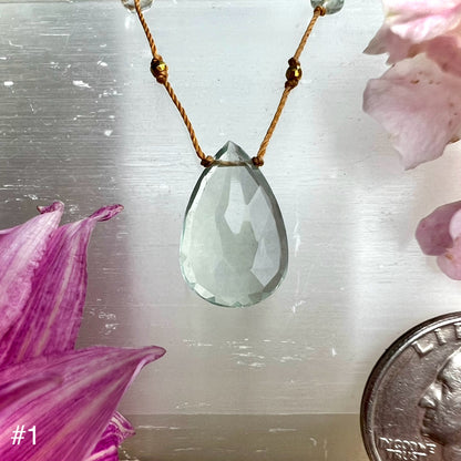 Green Fluorite Alohi Drop