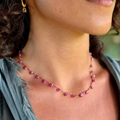 Fuchsia Sapphire & Gold Ali’i