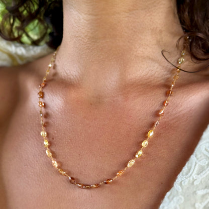 Golden Zircon Lei