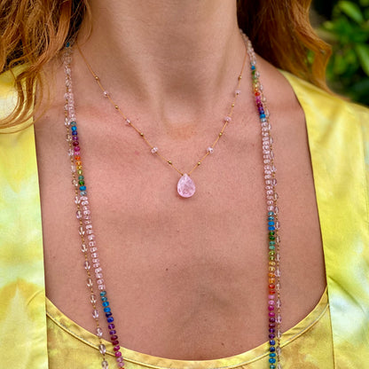 Ametrine Drop Lei