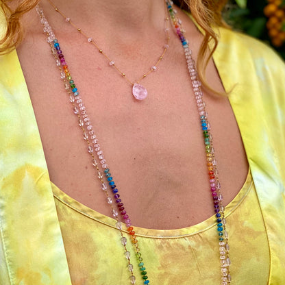 Ametrine Drop Lei