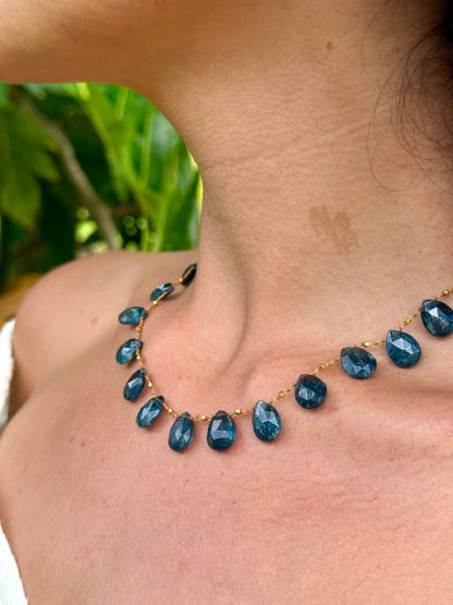 Indigo Kyanite & Gold Ali'i