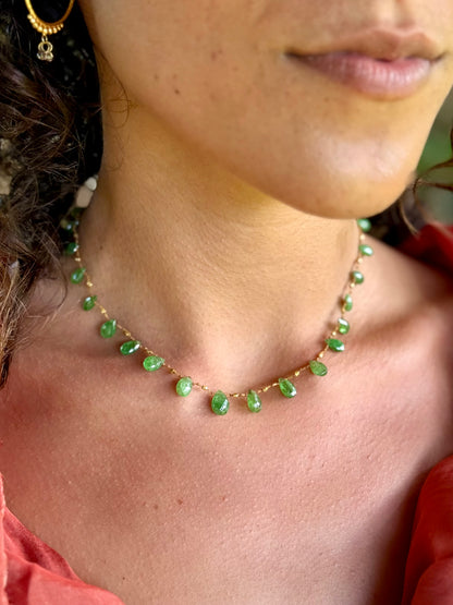 Tsavorite & Gold Ali'i
