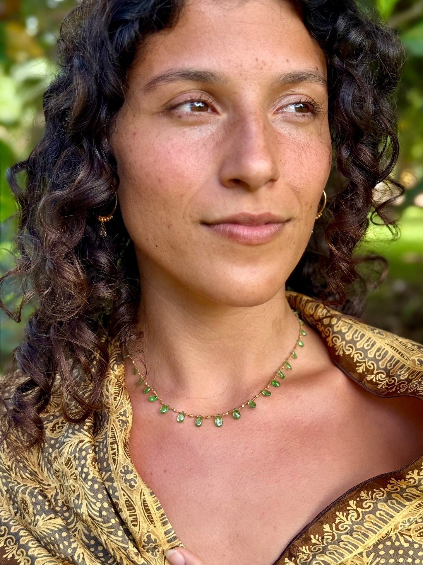 Tsavorite & Gold Ali'i