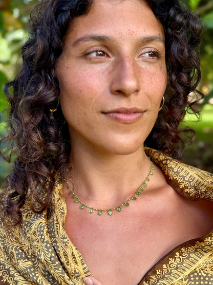 Tsavorite & Gold Ali'i