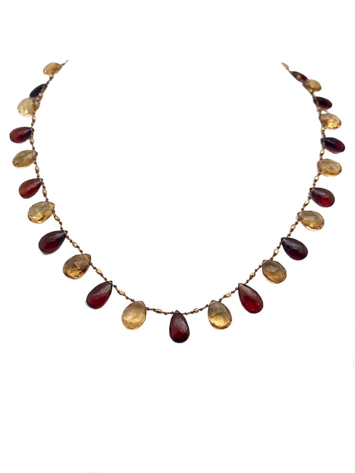 Citrine, Garnet & Gold Ali'i