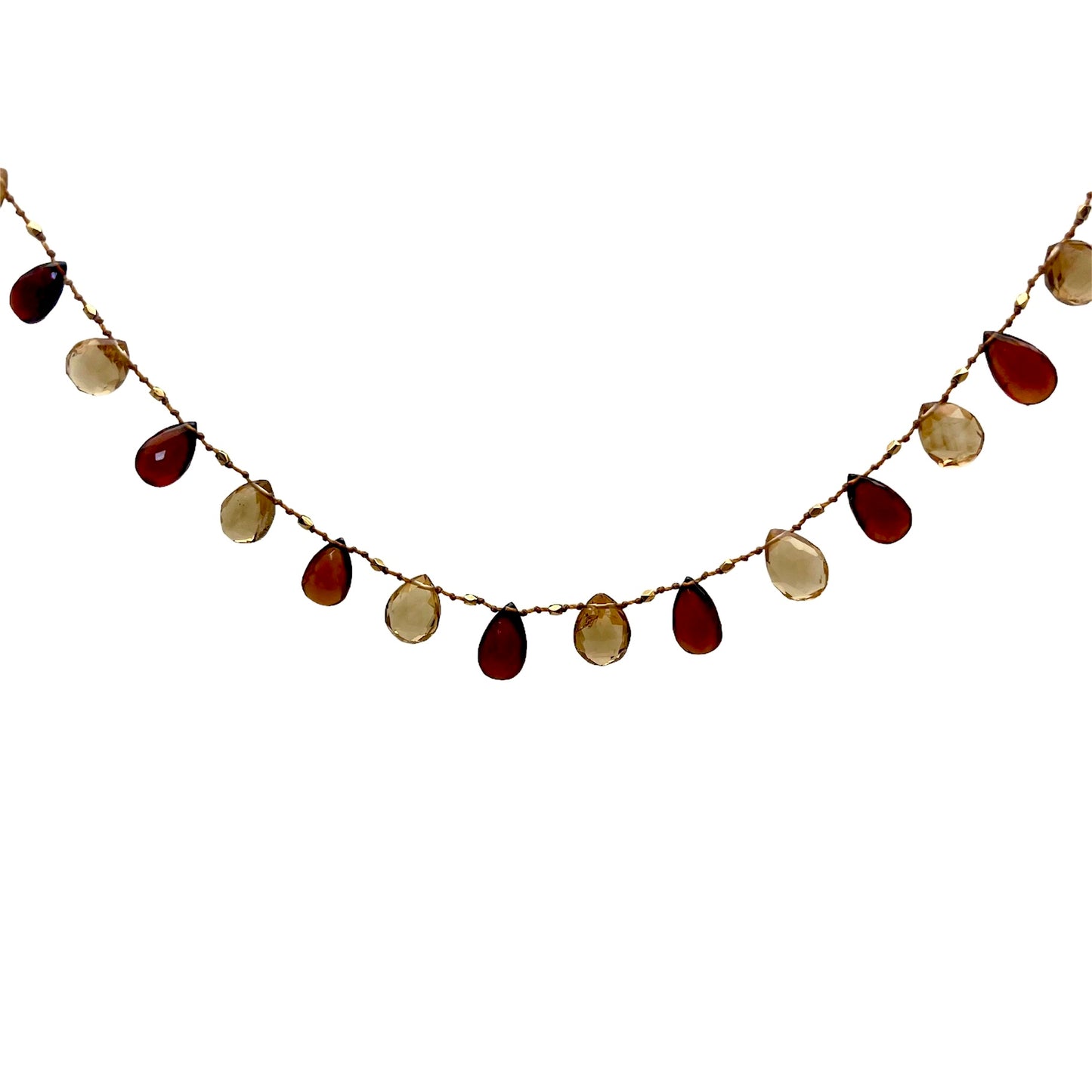 Citrine, Garnet & Gold Ali'i