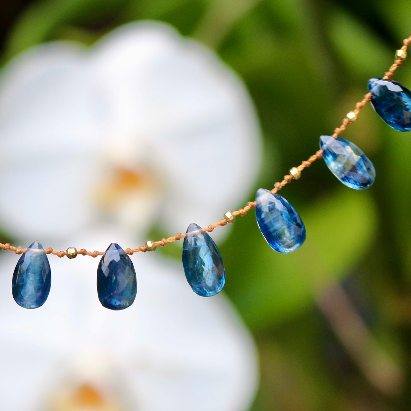 Blue Kyanite and Gold Ali’i